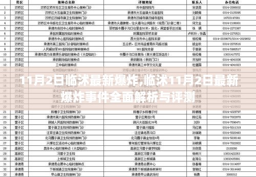 临沭11月2日爆炸事件全面解析与评测