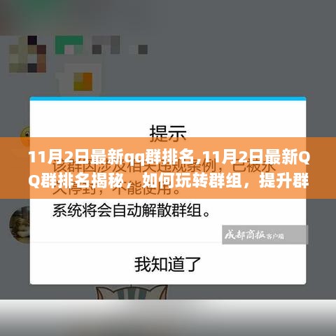 11月2日QQ群排名揭秘，玩转群组，提升影响力策略