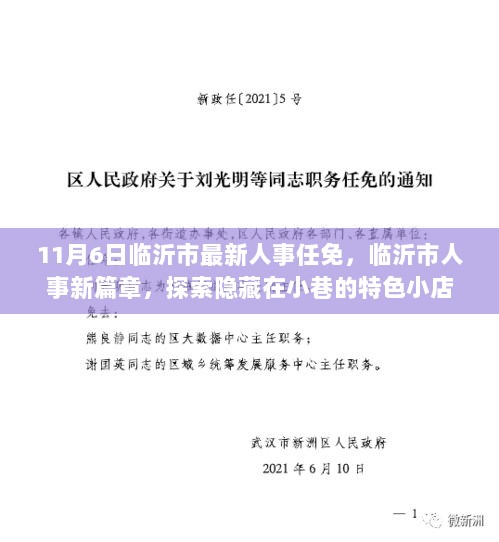 临沂市人事新篇章，探索隐藏小巷特色小店的11月6日人事任免