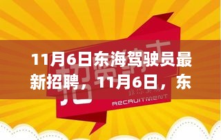 11月6日东海启航——招募勇敢航海心，共启平静之旅驾驶员招募启事