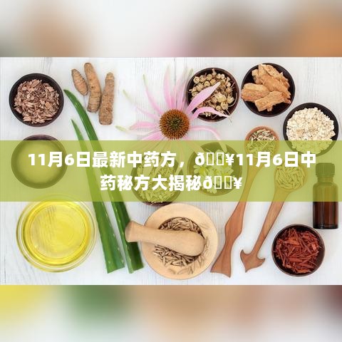 11月6日中药秘方大揭露，最新秘方大公开！