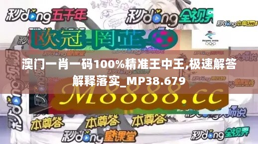 澳门一肖一码100%精准王中王,极速解答解释落实_MP38.679