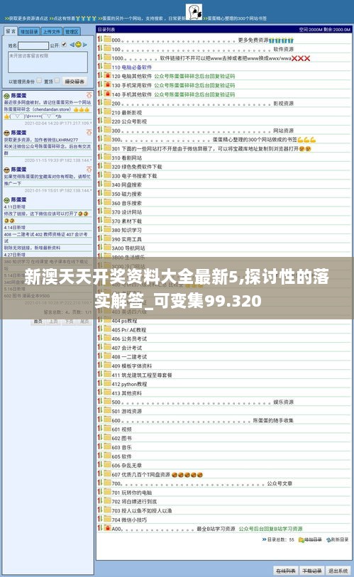 新澳天天开奖资料大全最新5,探讨性的落实解答_可变集99.320