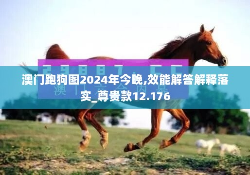 澳门跑狗图2024年今晚,效能解答解释落实_尊贵款12.176