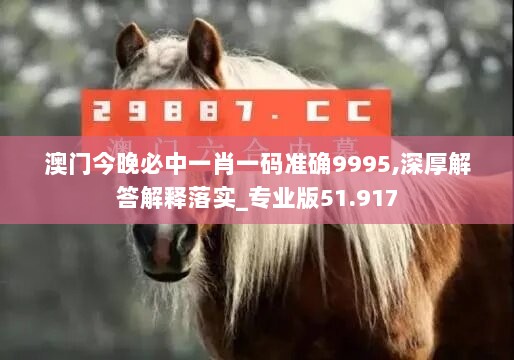 澳门今晚必中一肖一码准确9995,深厚解答解释落实_专业版51.917