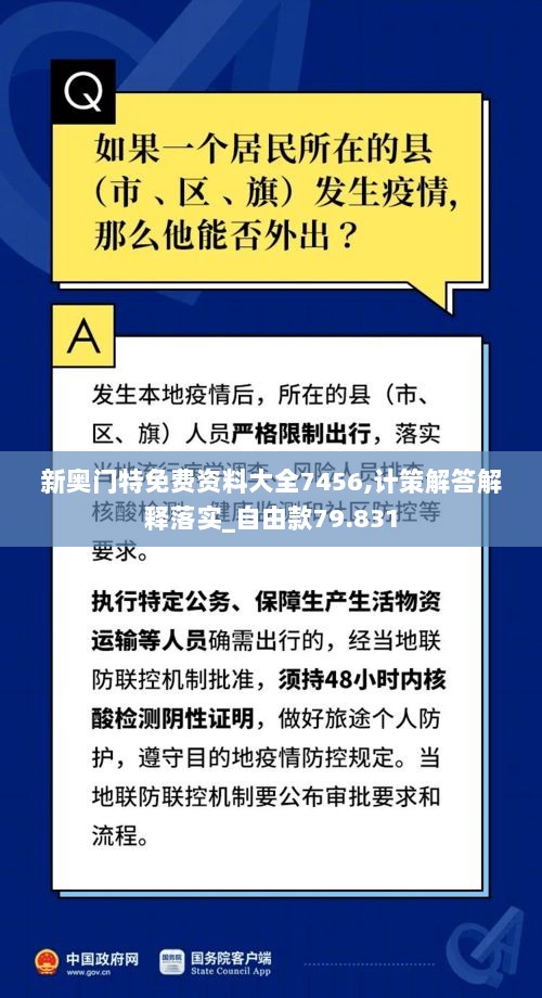 新奥门特免费资料大全7456,计策解答解释落实_自由款79.831