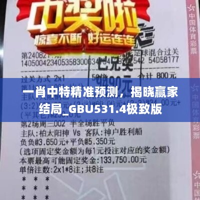 一肖中特精准预测，揭晓赢家结局_GBU531.4极致版