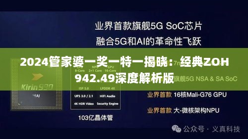 2024管家婆一奖一特一揭晓：经典ZOH942.49深度解析版