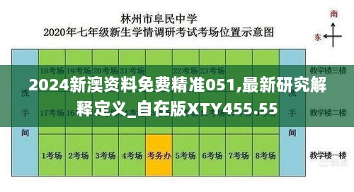 2024新澳资料免费精准051,最新研究解释定义_自在版XTY455.55