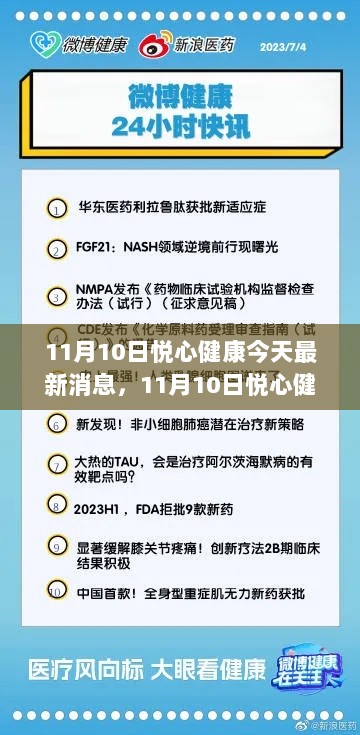 11月10日悦心健康资讯快报，最新动态与健康新知速递