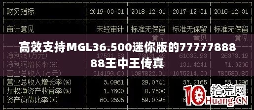 高效支持MGL36.500迷你版的7777788888王中王传真