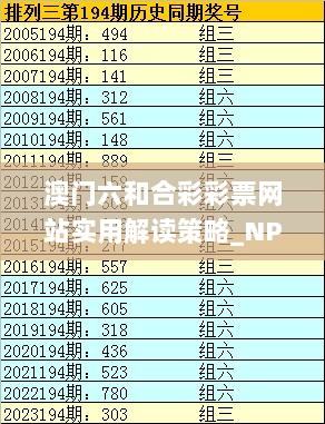 澳门六和合彩彩票网站实用解读策略_NPF87.734精密版