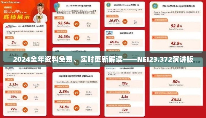 2024全年资料免费、实时更新解读——NEI23.372演讲版