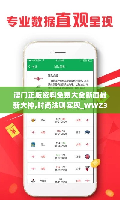 澳门正版资料免费大全新闻最新大神,时尚法则实现_WWZ36.901专业版