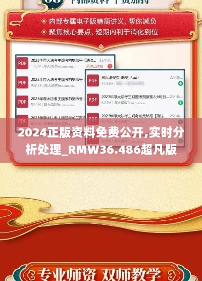 2024正版资料免费公开,实时分析处理_RMW36.486超凡版