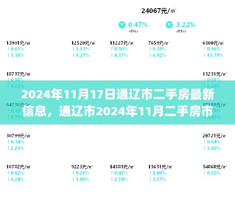 2024年11月通辽市二手房市场深度解析与最新信息