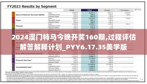 2024澳门特马今晚开奖160期,过程评估解答解释计划_PYY6.17.35美学版