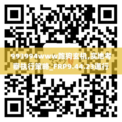 993994www跑狗玄机,实地考察执行策略_FRP9.44.23通行证版