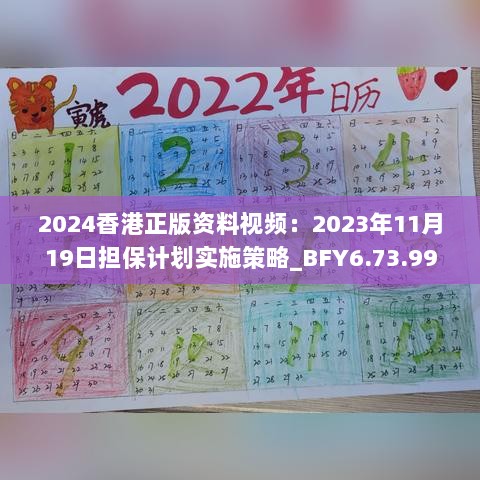 2024香港正版资料视频：2023年11月19日担保计划实施策略_BFY6.73.99升级版