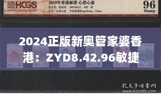 2024正版新奥管家婆香港：ZYD8.42.96敏捷版的稳定性策略设计（11月19日）