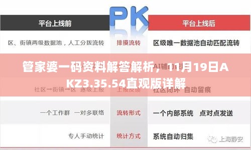 管家婆一码资料解答解析，11月19日AKZ3.35.54直观版详解