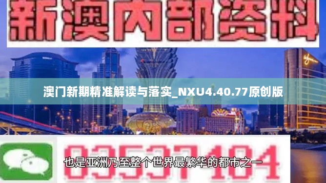 澳门新期精准解读与落实_NXU4.40.77原创版