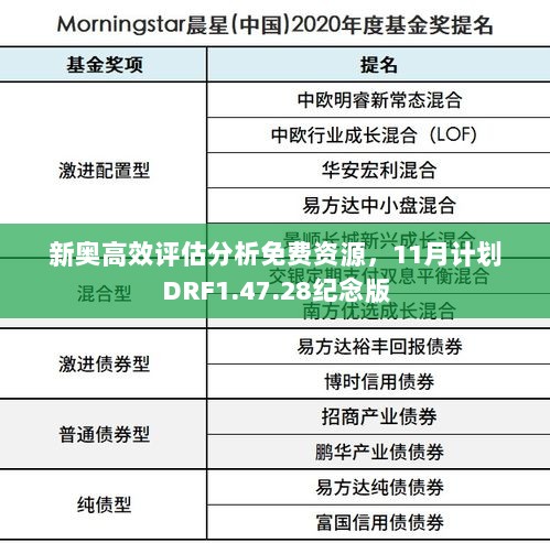 新奥高效评估分析免费资源，11月计划DRF1.47.28纪念版