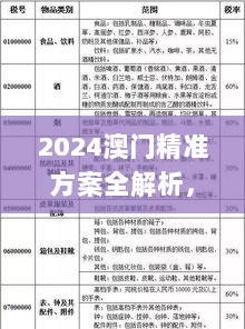 2024澳门精准方案全解析，11月19日深入探讨措施_RUM8.20.96旅行者特别版