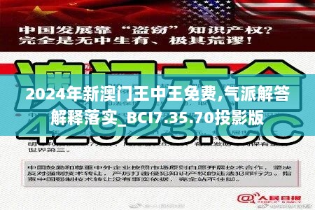 2024年新澳门王中王免费,气派解答解释落实_BCI7.35.70投影版