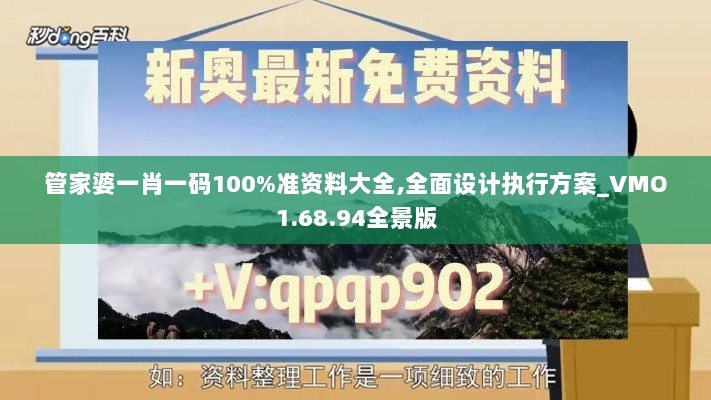 管家婆一肖一码100%准资料大全,全面设计执行方案_VMO1.68.94全景版