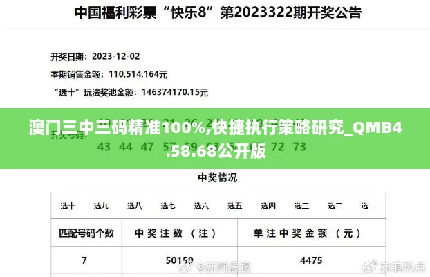 澳门三中三码精准100%,快捷执行策略研究_QMB4.58.68公开版