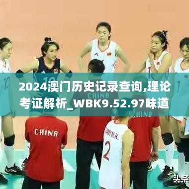 2024澳门历史记录查询,理论考证解析_WBK9.52.97味道版