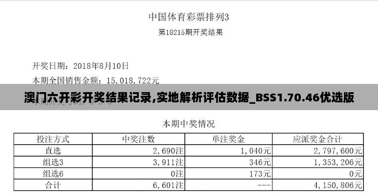 澳门六开彩开奖结果记录,实地解析评估数据_BSS1.70.46优选版