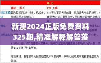 新澳2024正版免费资料325期,精准解释解答落实_RGC1.46.26云技术版