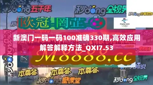 新澳门一码一码100准确330期,高效应用解答解释方法_QXI7.53