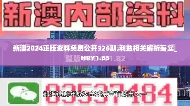 新澳2024正版资料免费公开326期,利益相关解析落实_HRY1.65