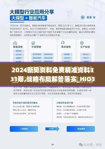 2024新奥资料免费精准资料331期,战略布局解答落实_HIO3.32