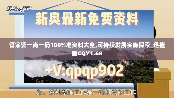 管家婆一肖一码100%准资料大全,可持续发展实施探索_迅捷版CQY1.68