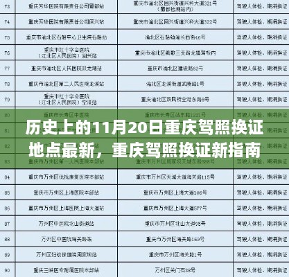 历史上的11月20日，重庆驾照换证新指南，轻松找到最新换证地点