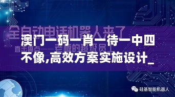 澳门一码一肖一待一中四不像,高效方案实施设计_极速版GSV3.71