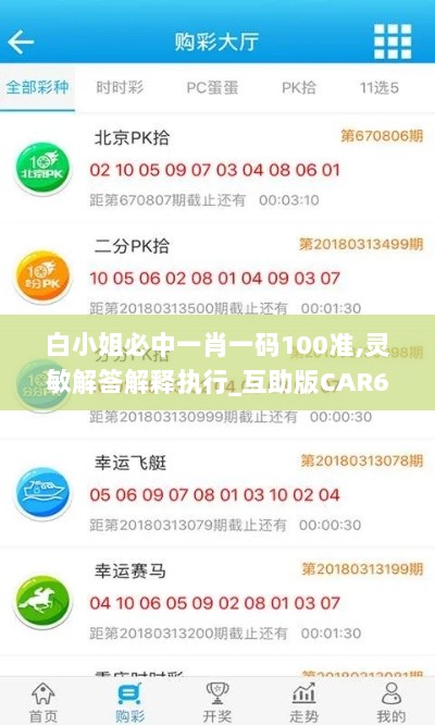 白小姐必中一肖一码100准,灵敏解答解释执行_互助版CAR6.26