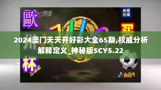 2024澳门天天开好彩大全65期,权威分析解释定义_神秘版SCY5.22