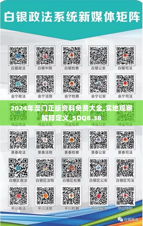 2024年澳门正版资料免费大全,实地观察解释定义_SDQ8.38