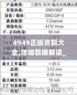 4949正版资料大全,详细数据解读_IGF8.1