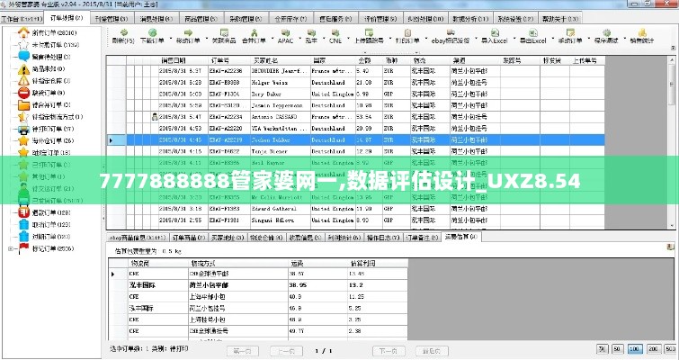 7777888888管家婆网一,数据评估设计_UXZ8.54