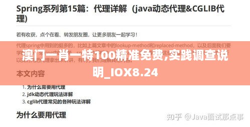 澳门一肖一特100精准免费,实践调查说明_IOX8.24