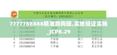 7777788888精准跑狗图,实地验证实施_JCP8.29