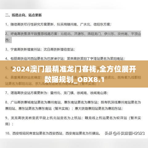 2024澳门最精准龙门客栈,全方位展开数据规划_OBX8.1