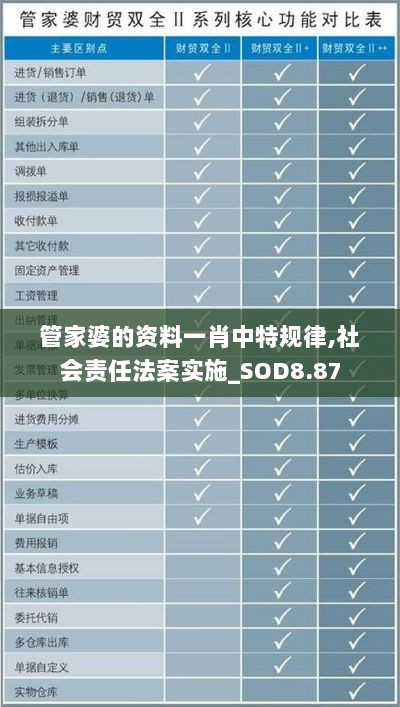 管家婆的资料一肖中特规律,社会责任法案实施_SOD8.87