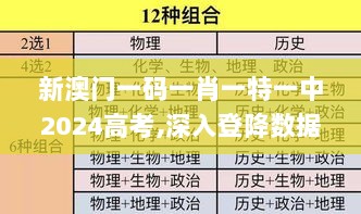 新澳门一码一肖一特一中2024高考,深入登降数据利用_KIB8.92